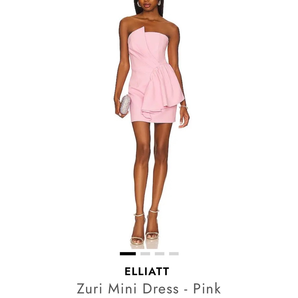 Elliatt One Shoulder Pink Dress